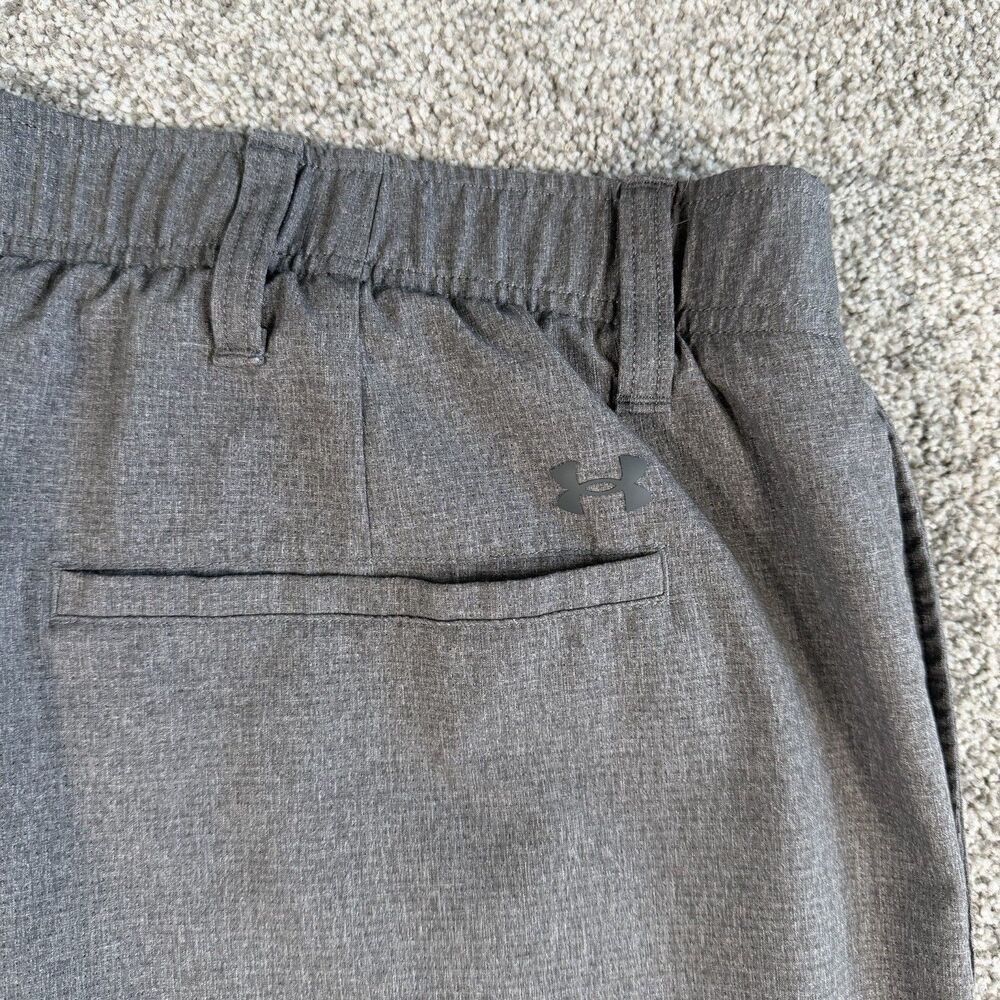 Under Armour Vented Golf Pants Mens Gray Performance Size 40x30 (38x29) - Picture 3 of 13